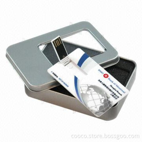 Card USB Flash Drive, Rigorous Testing Chipset Only 100% Full Capacity, Customized Programming